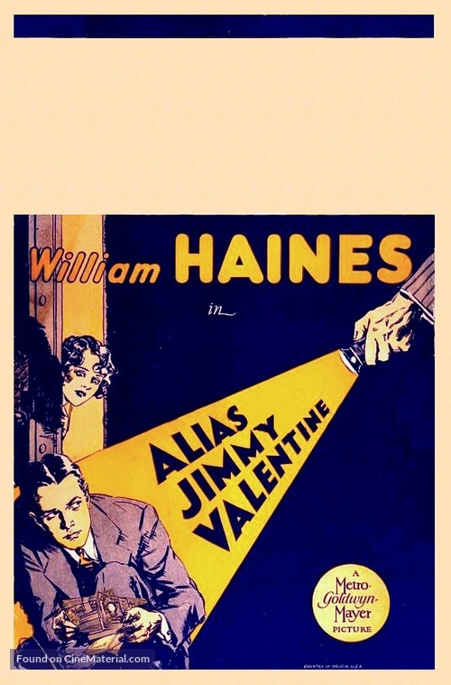 Alias Jimmy Valentine - Movie Poster