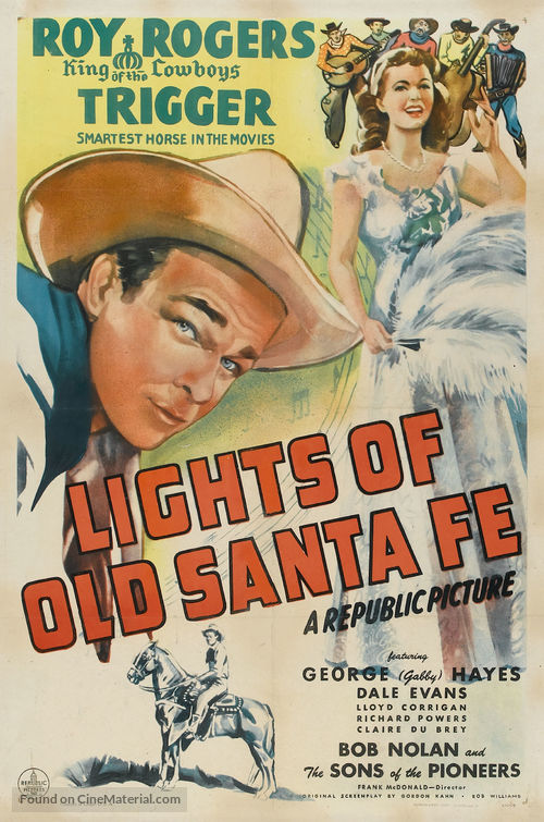 Lights of Old Santa Fe - Movie Poster