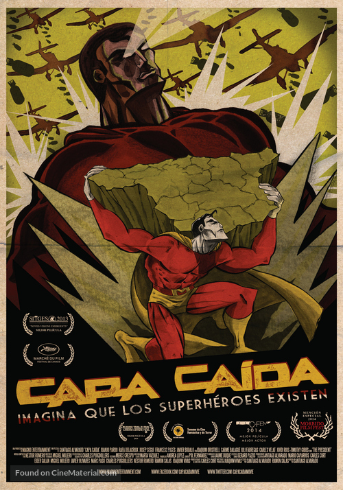 Capa Ca&iacute;da - Spanish Movie Poster