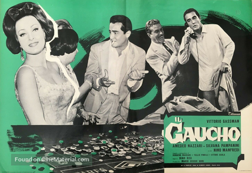 Il gaucho - Italian Movie Poster