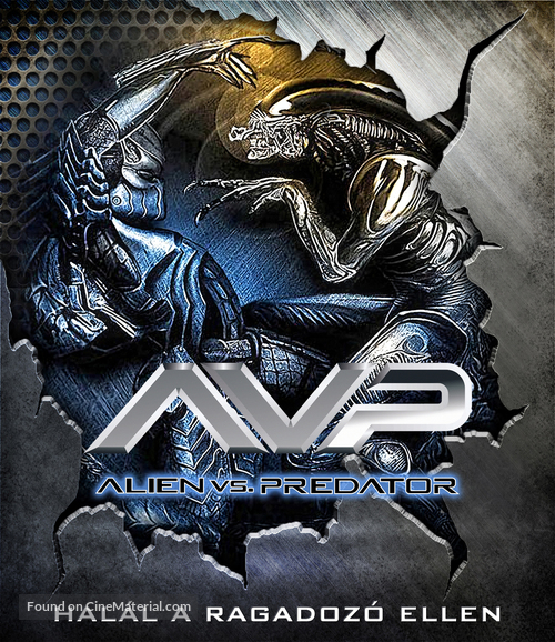 AVP: Alien Vs. Predator - Hungarian Blu-Ray movie cover