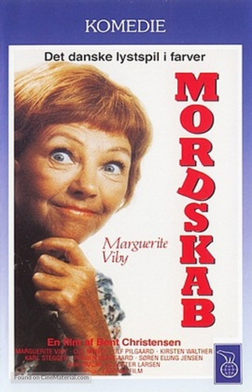 Mordskab - Danish VHS movie cover