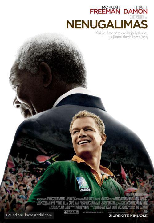 Invictus - Lithuanian Movie Poster