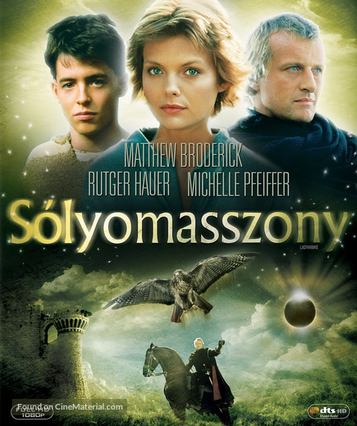 Ladyhawke - Hungarian DVD movie cover
