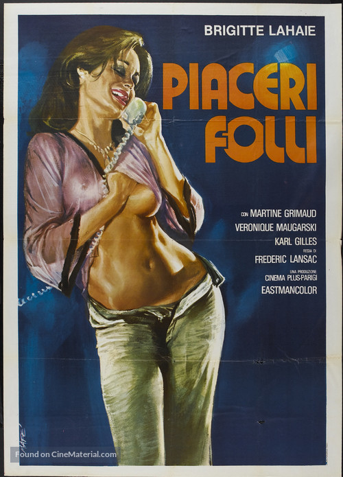 Supr&ecirc;mes jouissances - Italian Theatrical movie poster