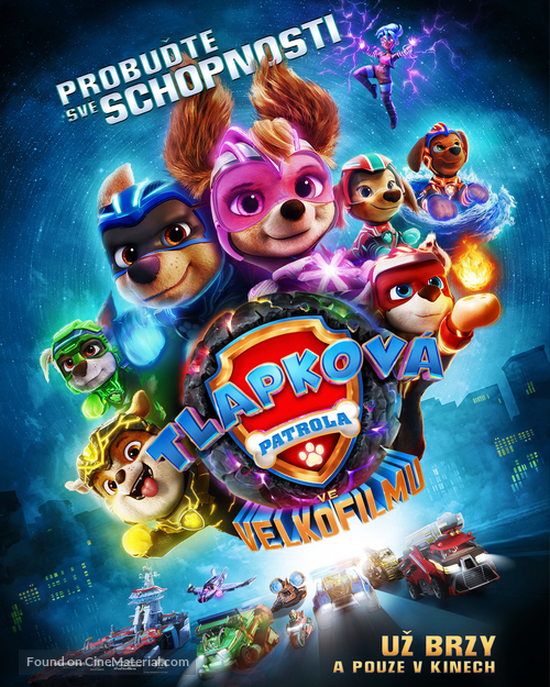 PAW Patrol: The Mighty Movie - Czech Movie Poster