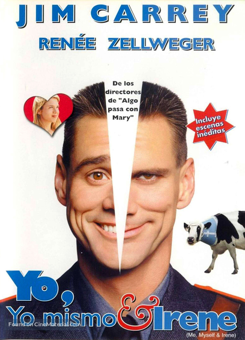 Me, Myself &amp; Irene - Argentinian DVD movie cover