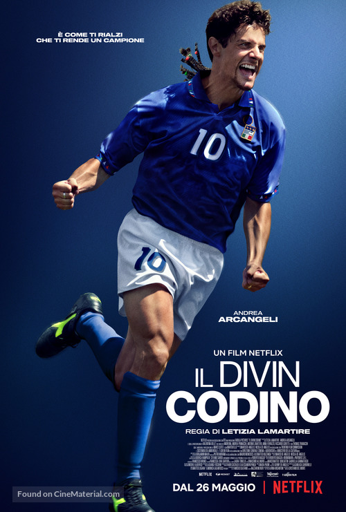 Il Divin Codino - Italian Movie Poster