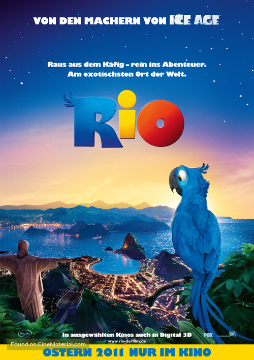 Rio - German Movie Poster