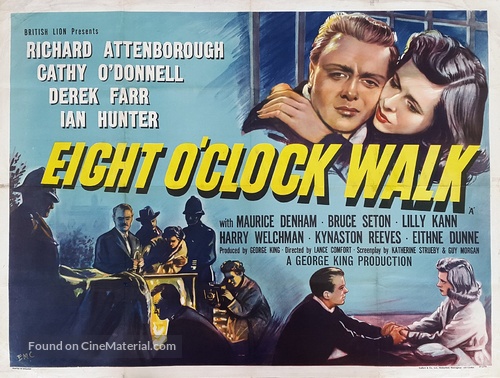 Eight O&#039;Clock Walk - British Movie Poster