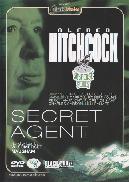 Secret Agent - Dutch DVD movie cover