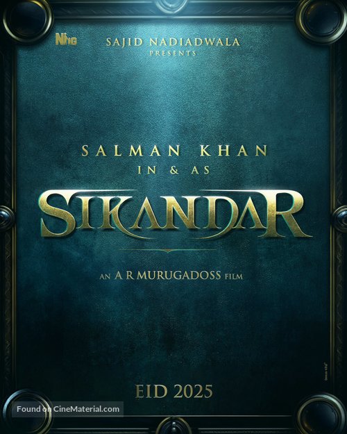 Sikandar - Indian Movie Poster