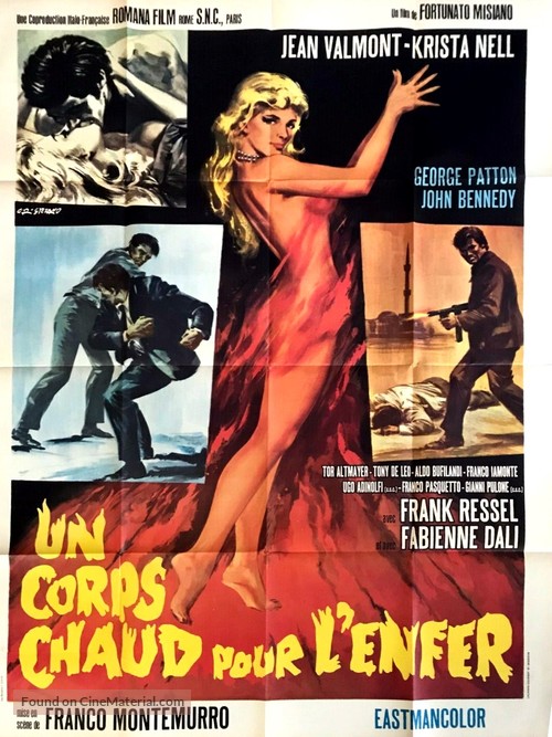 Un corpo caldo per l&#039;inferno - French Movie Poster