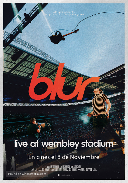 Blur: Live at Wembley Stadium - Spanish Movie Poster