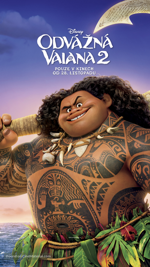 Moana 2 - Czech Movie Poster