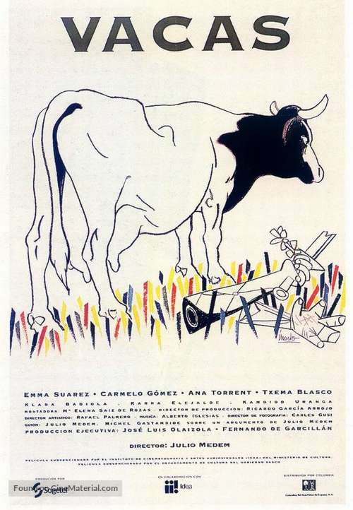 Vacas - Spanish Movie Poster