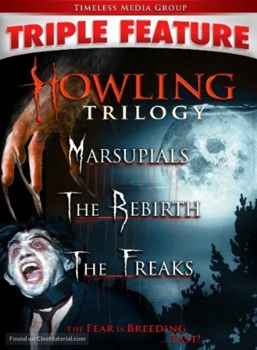 Howling VI: The Freaks - DVD movie cover