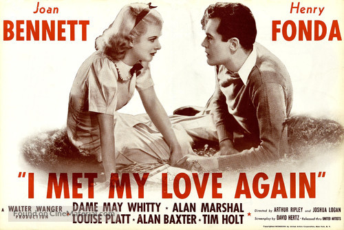 I Met My Love Again - poster