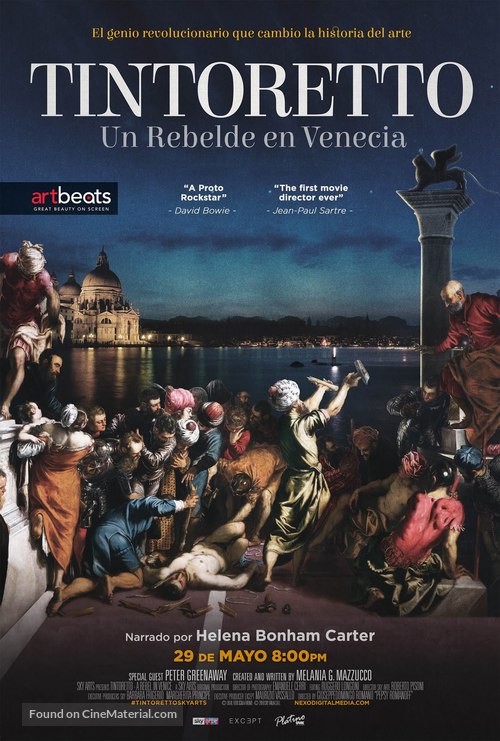 Tintoretto. A Rebel in Venice - Peruvian Movie Poster