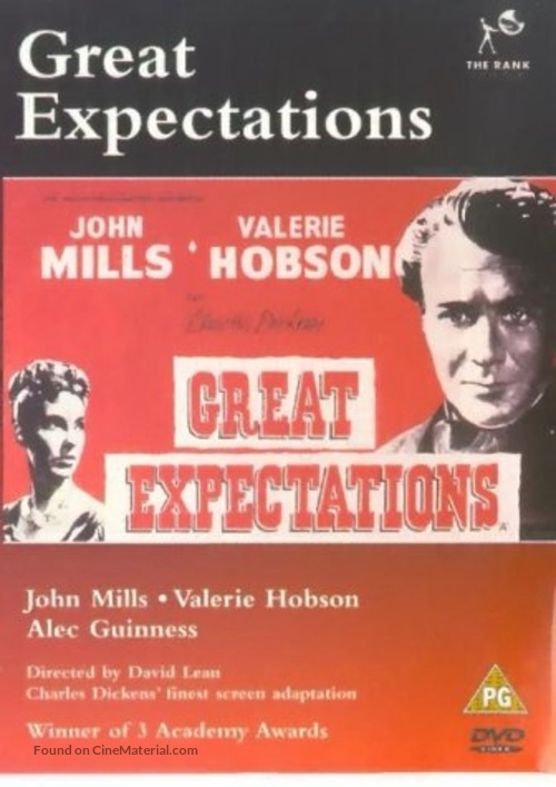 Great Expectations - British DVD movie cover
