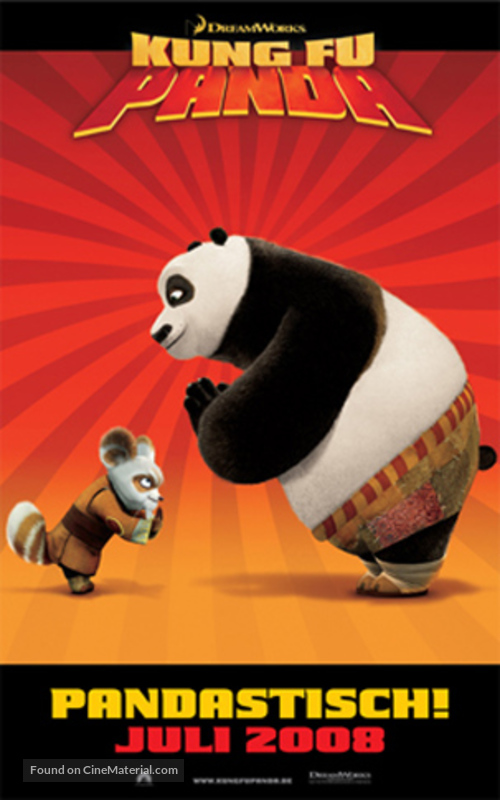Kung Fu Panda - German Movie Poster