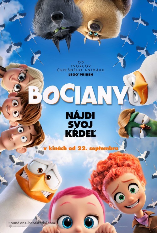 Storks - Slovak Movie Poster