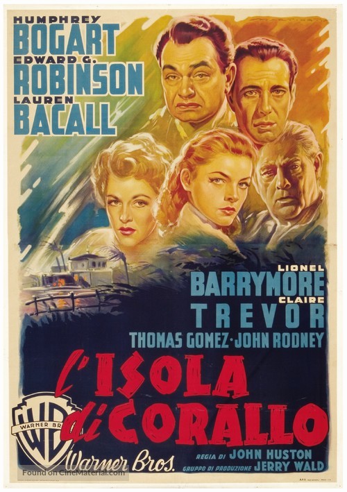 Key Largo - Italian Movie Poster