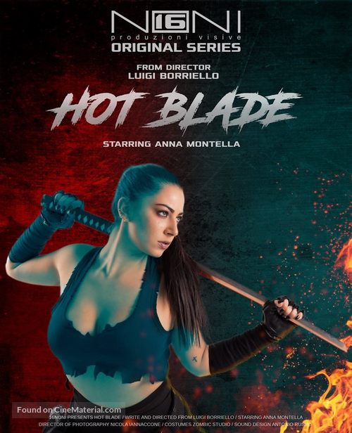 &quot;Hotblade&quot; - Italian Movie Poster