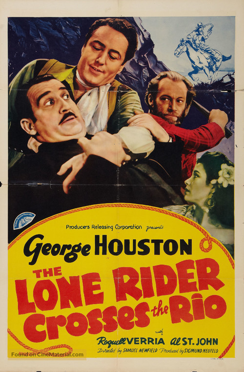 The Lone Rider Crosses the Rio - Movie Poster