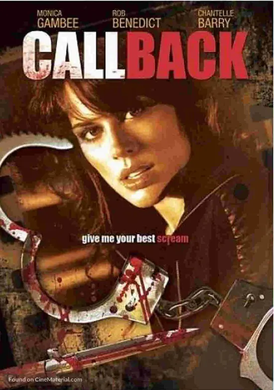 Call Back (2009) movie cover