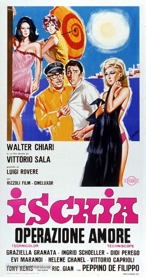 Ischia operazione amore - Italian Movie Poster