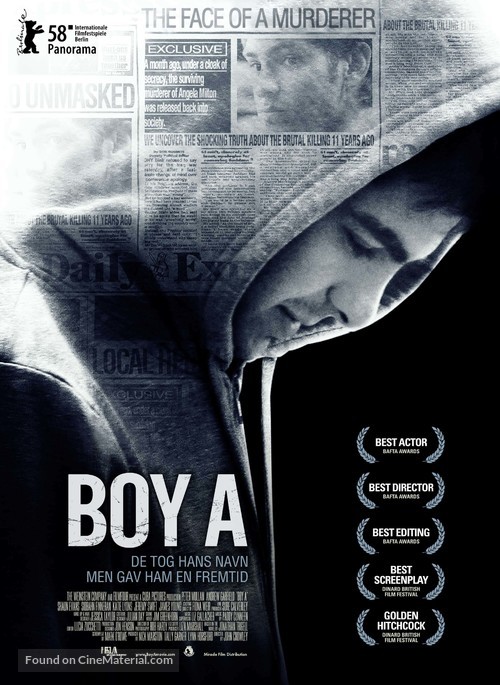 Boy A - Danish Movie Poster