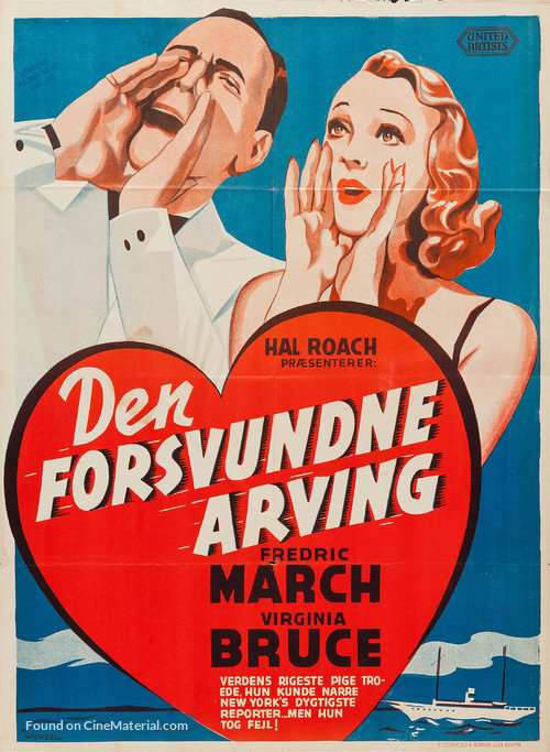 There Goes My Heart - Danish Movie Poster