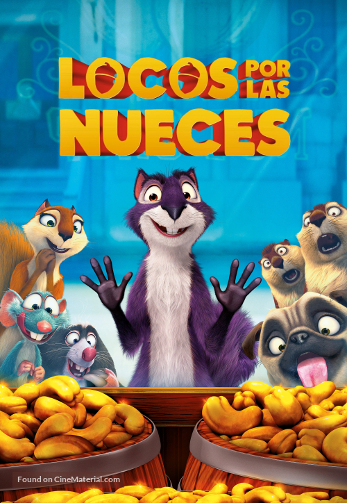 The Nut Job - Argentinian DVD movie cover