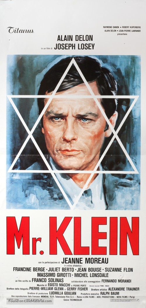Monsieur Klein - Italian Movie Poster