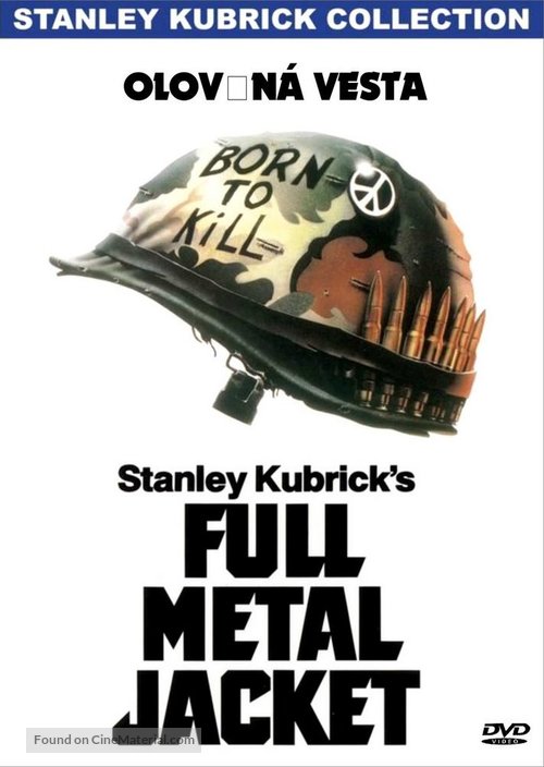 Full Metal Jacket - Czech DVD movie cover