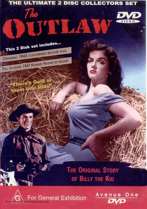 The Outlaw - Australian DVD movie cover