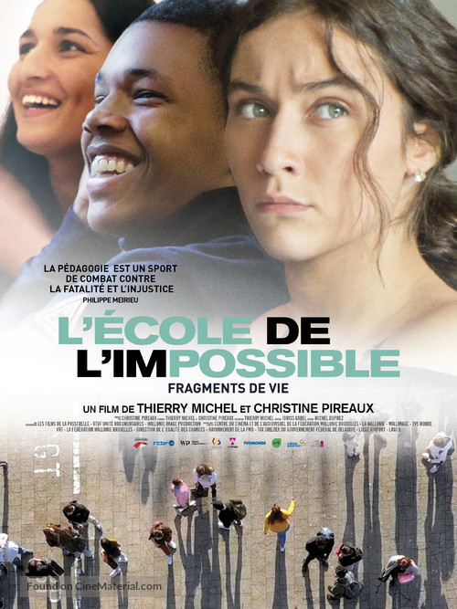 L&#039;&eacute;cole de la derni&egrave;re chance - Belgian Movie Poster