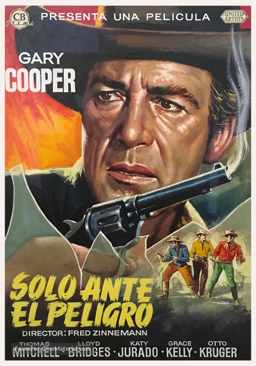 High Noon - Spanish Movie Poster