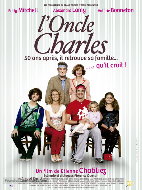 L&#039;oncle Charles - French Movie Poster