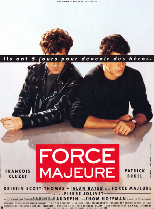 Force majeure - French Movie Poster