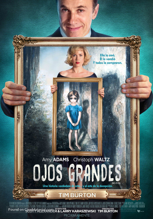 Big Eyes - Mexican Movie Poster
