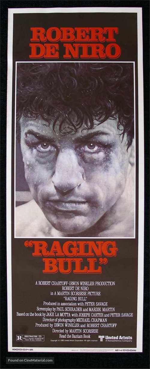 Raging Bull - Theatrical movie poster