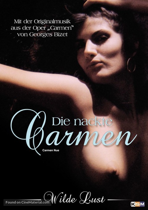 Carmen nue - German DVD movie cover