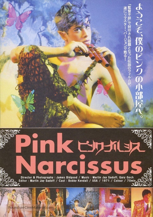 Pink Narcissus - Japanese Movie Poster
