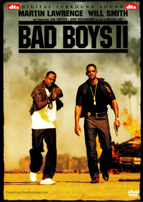Bad Boys II - French Movie Cover