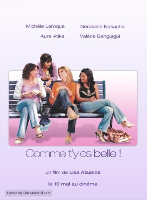 Comme t&#039;y es belle! - French poster