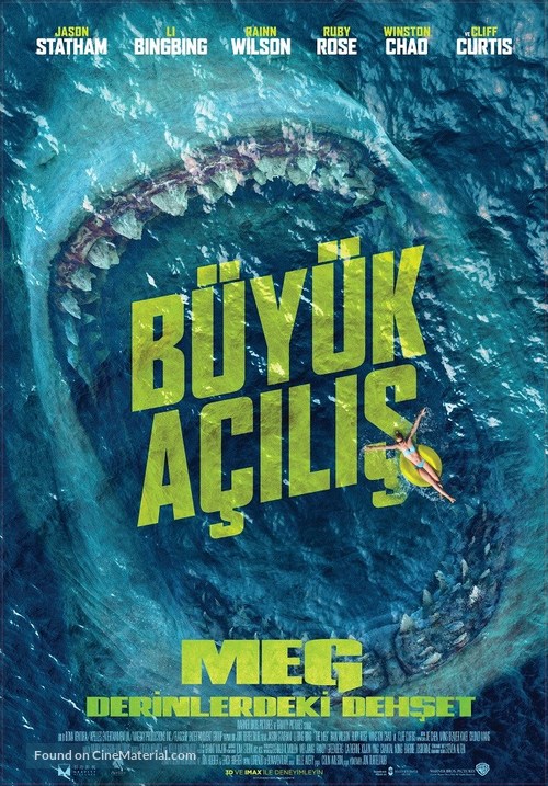 The Meg - Turkish Movie Poster