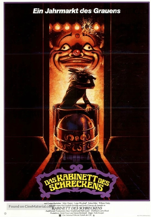 The Funhouse - German Movie Poster