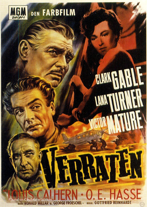 Betrayed - German Movie Poster